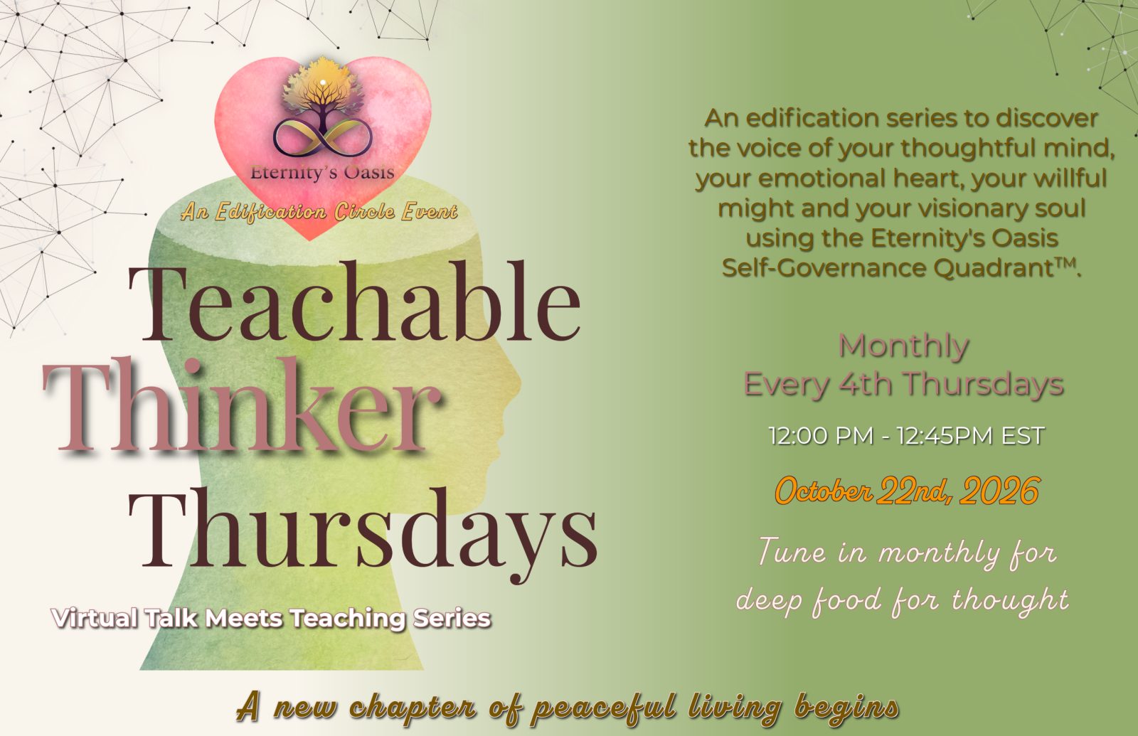 Teachable Thinker Thursdays (T3)